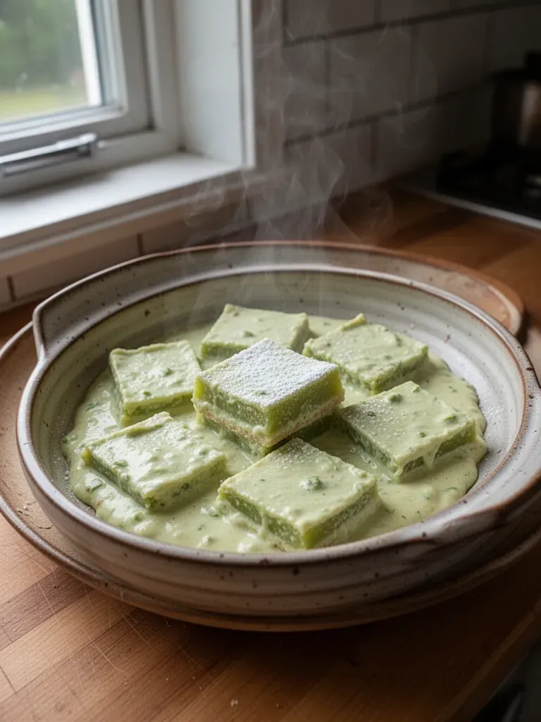 Creamy Lime Bars
