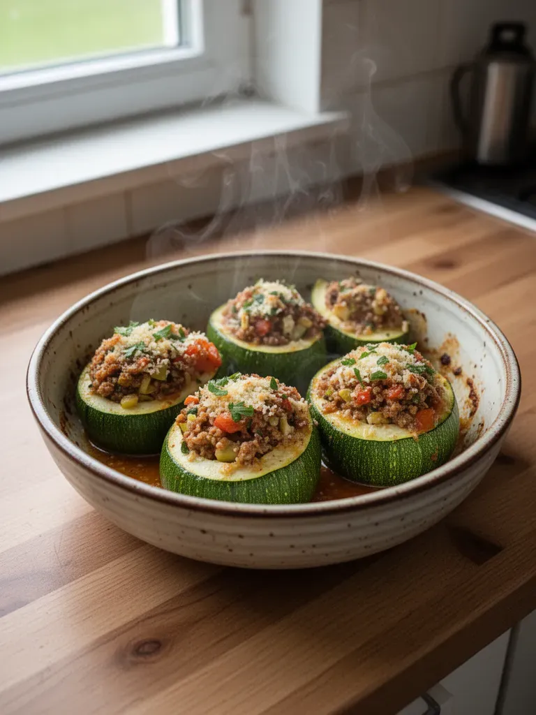 Stuffed Zucchini
