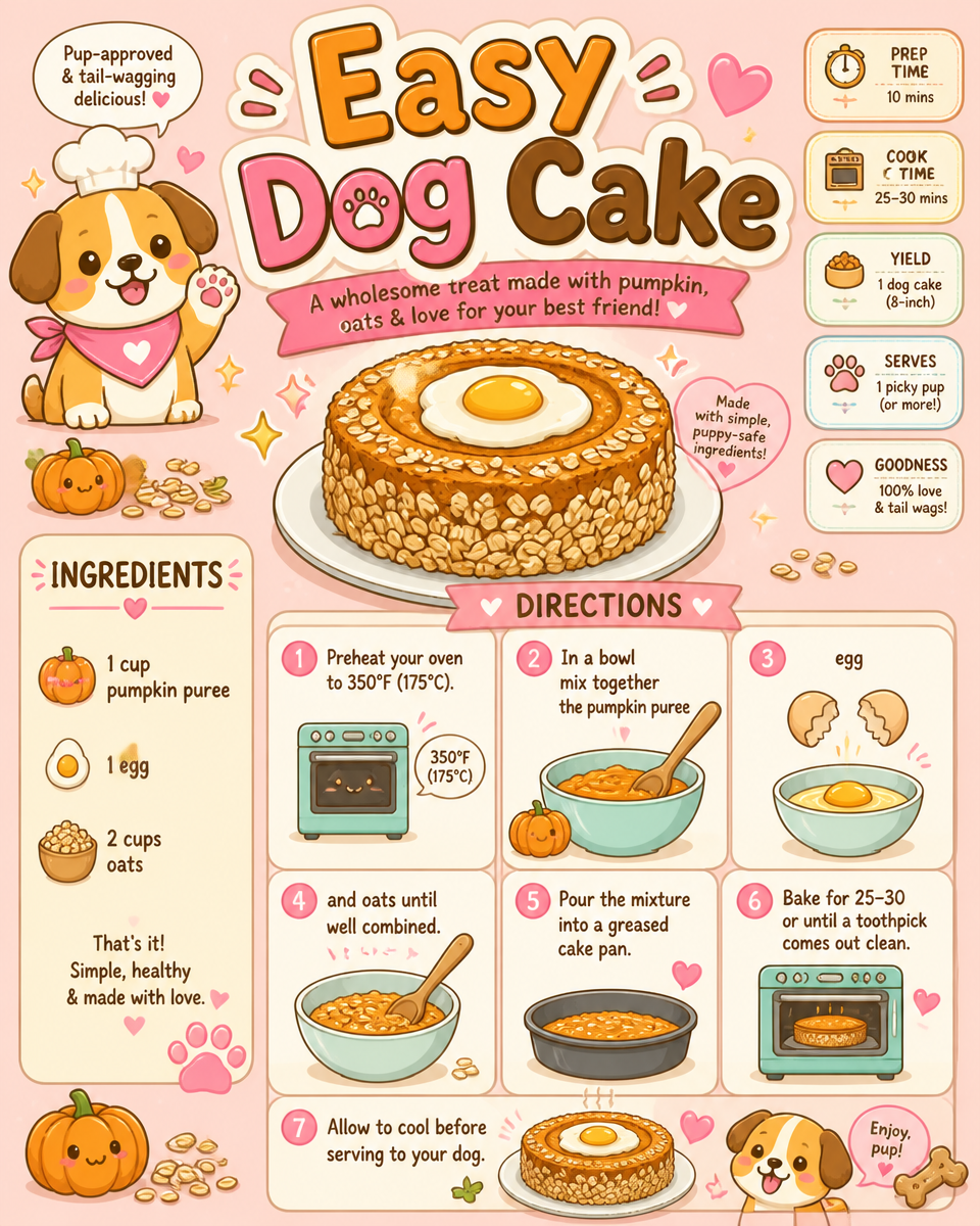 Easy Dog Cake