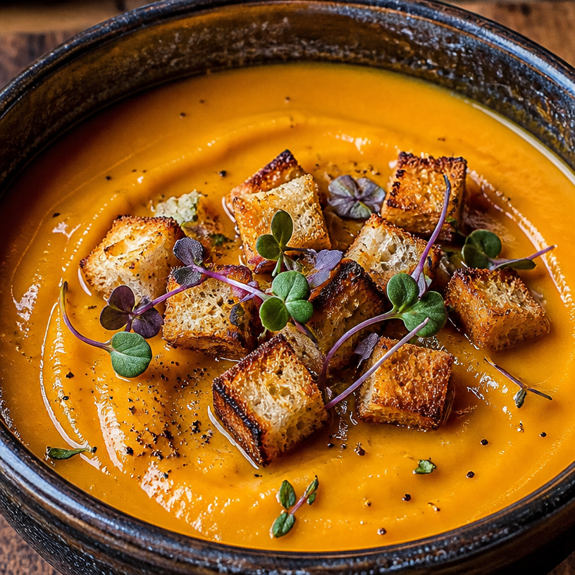 Creamy Roasted Apple Pumpkin Soup