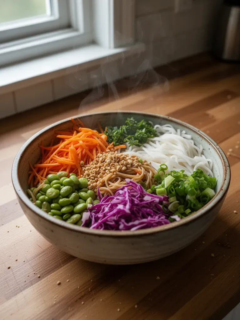 Thai Peanut Noodle Salad