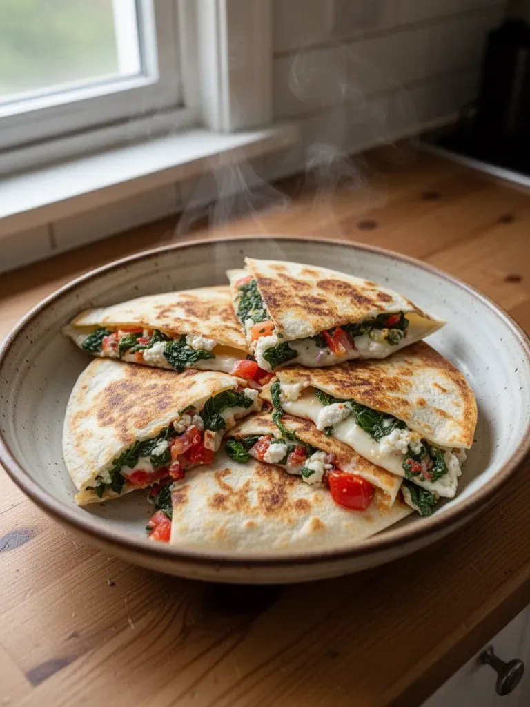 Mediterranean Quesadilla: A Quick & Healthy Recipe