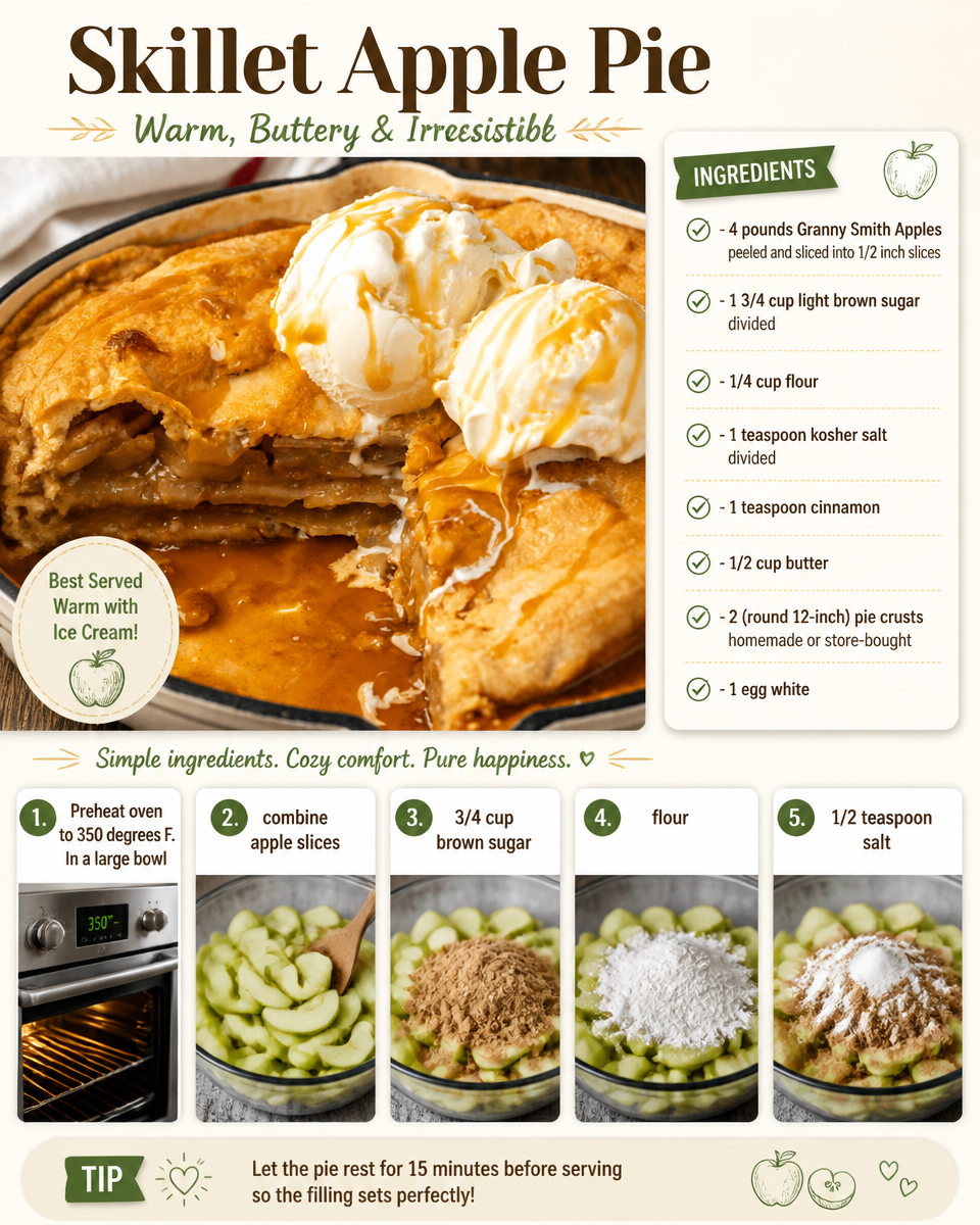 Skillet Apple Pie