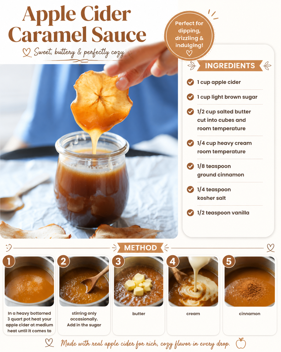 Apple Cider Caramel Sauce