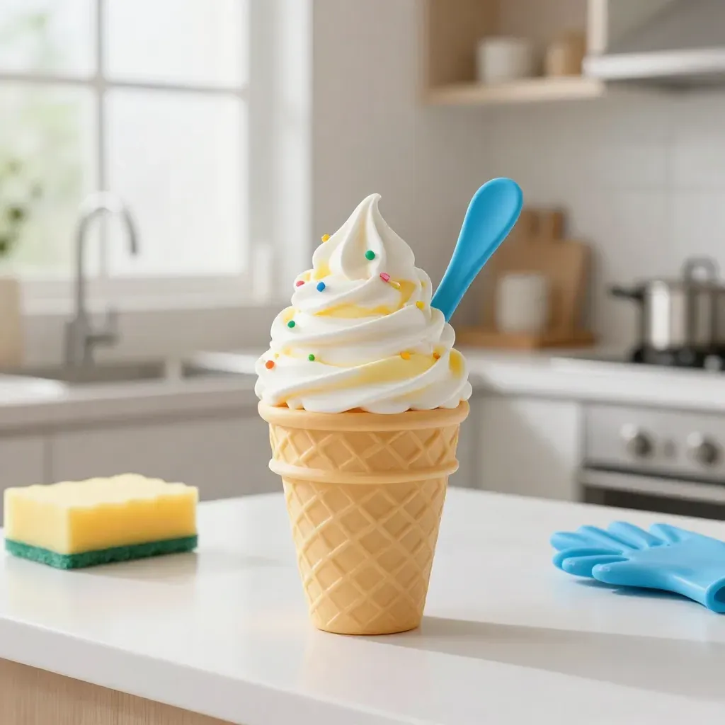 Easy Sponge Ice Cream Craft for Toddlers 24 Easy Sponge Painted Ice Cream Craft - Happy Toddler Playtime
