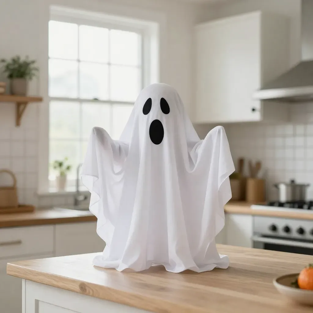 DIY Puffy Ghost Halloween Craft for Kids 22 Puffy Ghost Halloween Kids Craft