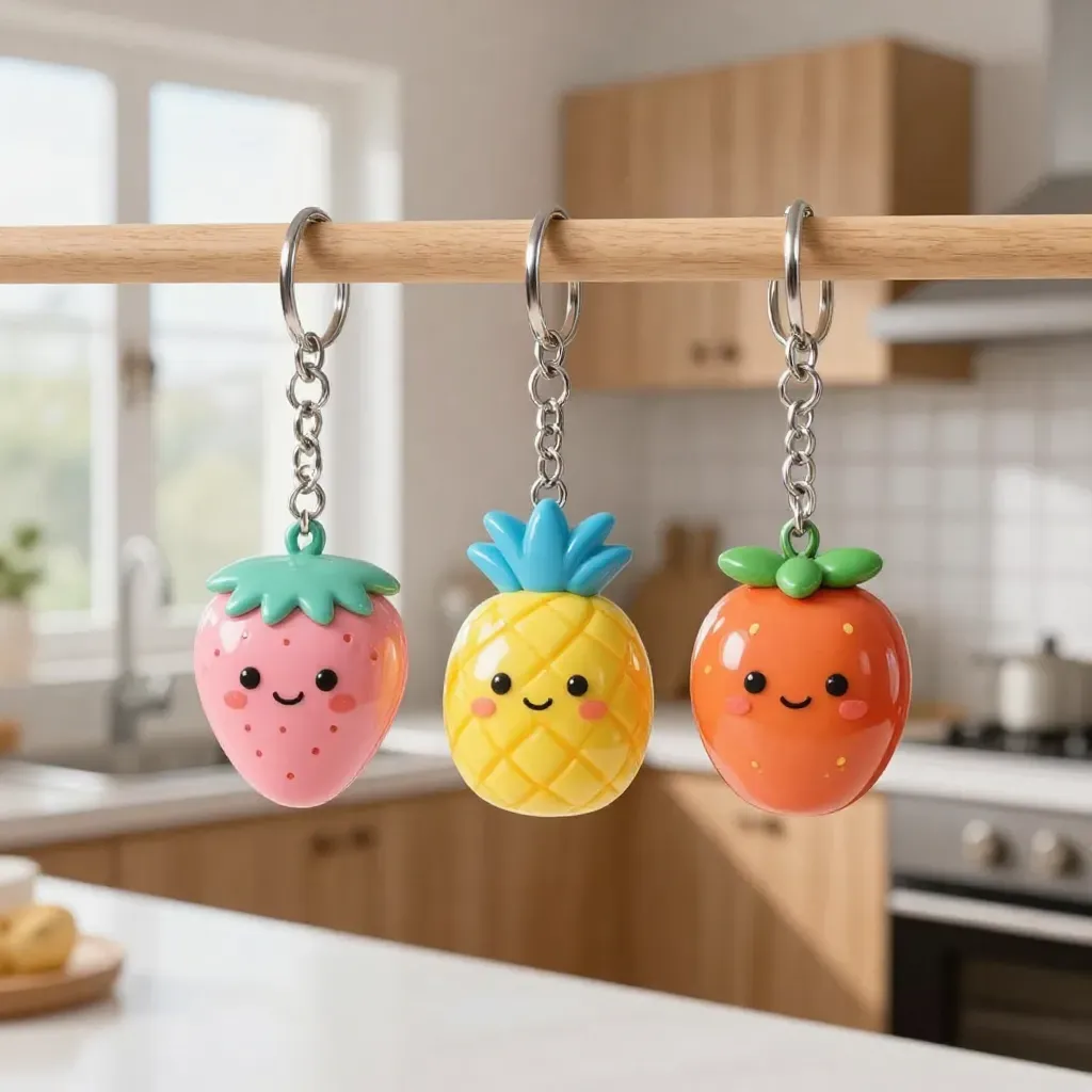 DIY Keychains Using Polymer Clay & Amazing UV Resin