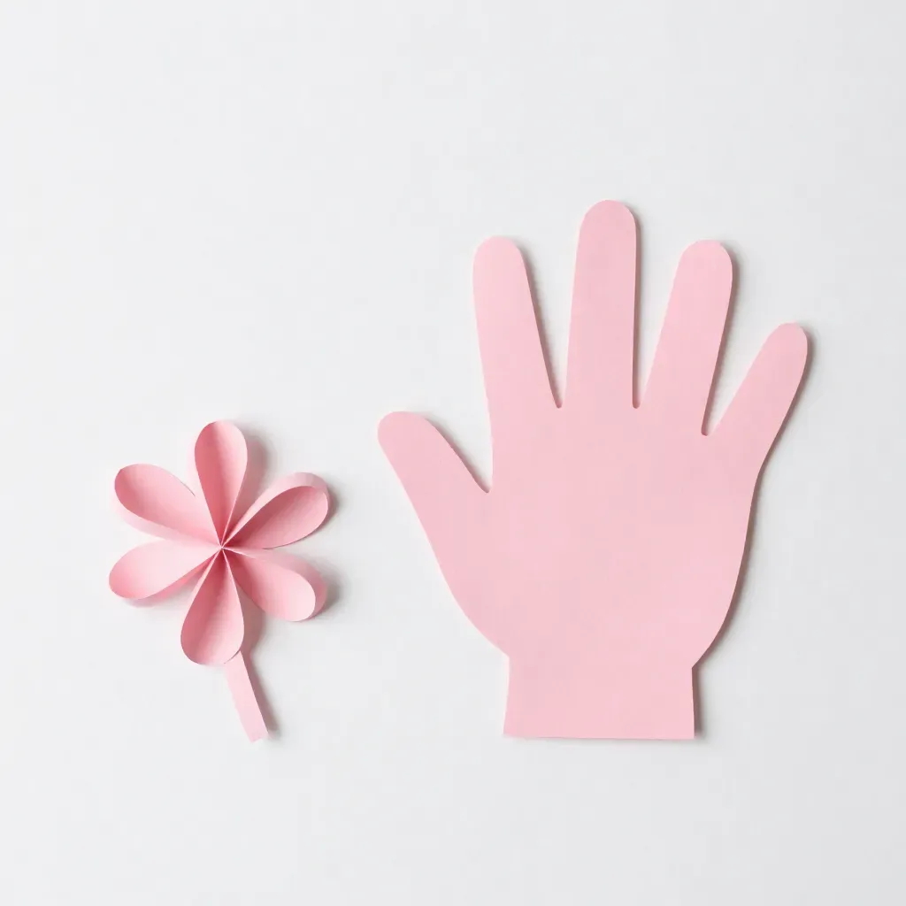 DIY Handprint Paper Lilies: Step-by-Step Craft Tutorial 22 Handprint Paper Lilies