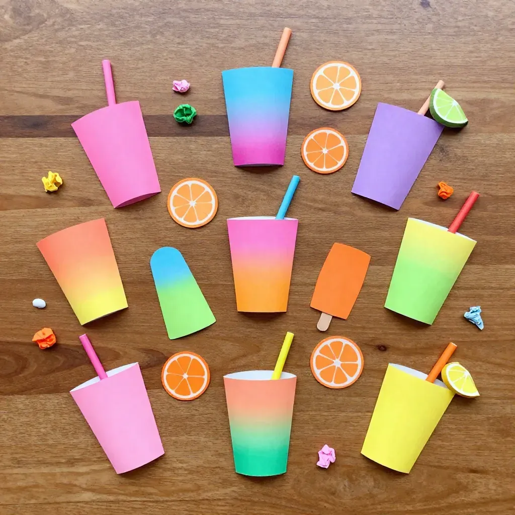 Colorful Summer Fruit Cocktails 21 Cocktails de fruits estivaux et colorés