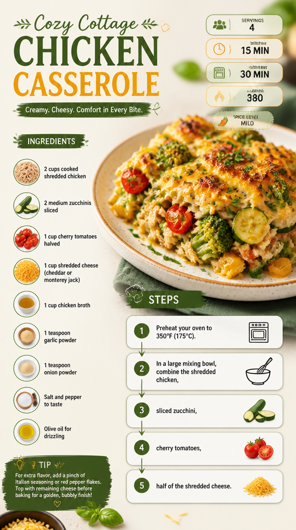 Cozy Cottage Chicken Casserole