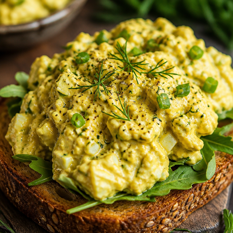 Vegan Egg Salad on Toast