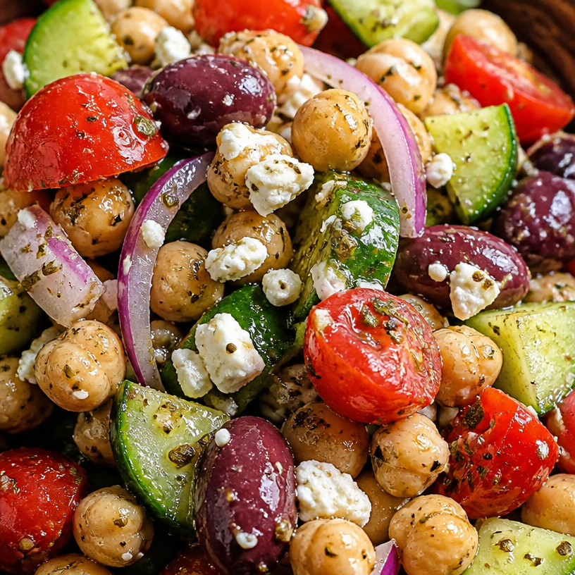 Greek Chickpea Salad