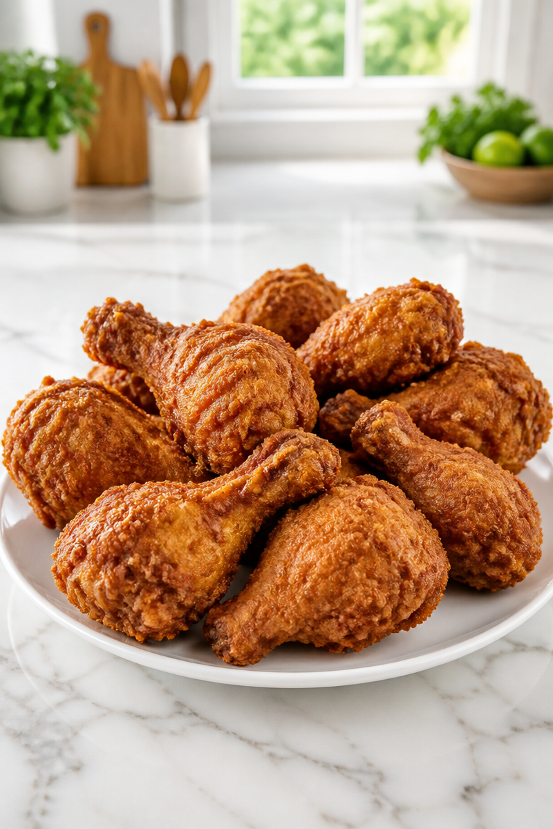 Crispy Crown Fried Chicken Drumsticks 5 Crispy Crown Fried Chicken Drumsticks