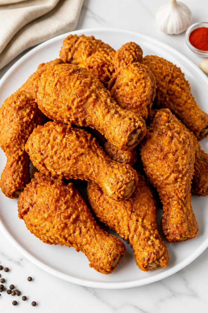 Crispy Crown Fried Chicken Drumsticks 6 Crispy Crown Fried Chicken Drumsticks