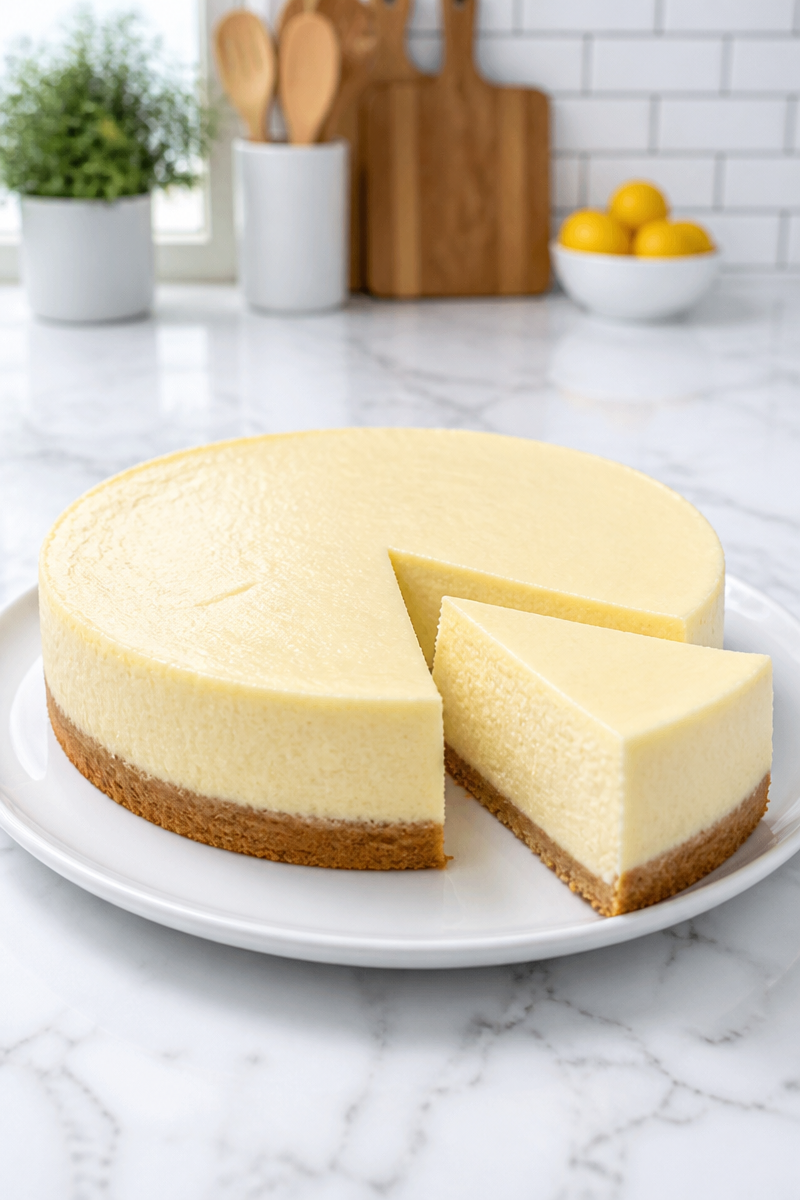 Low Carb Keto Cheesecake with Almond Flour Crust