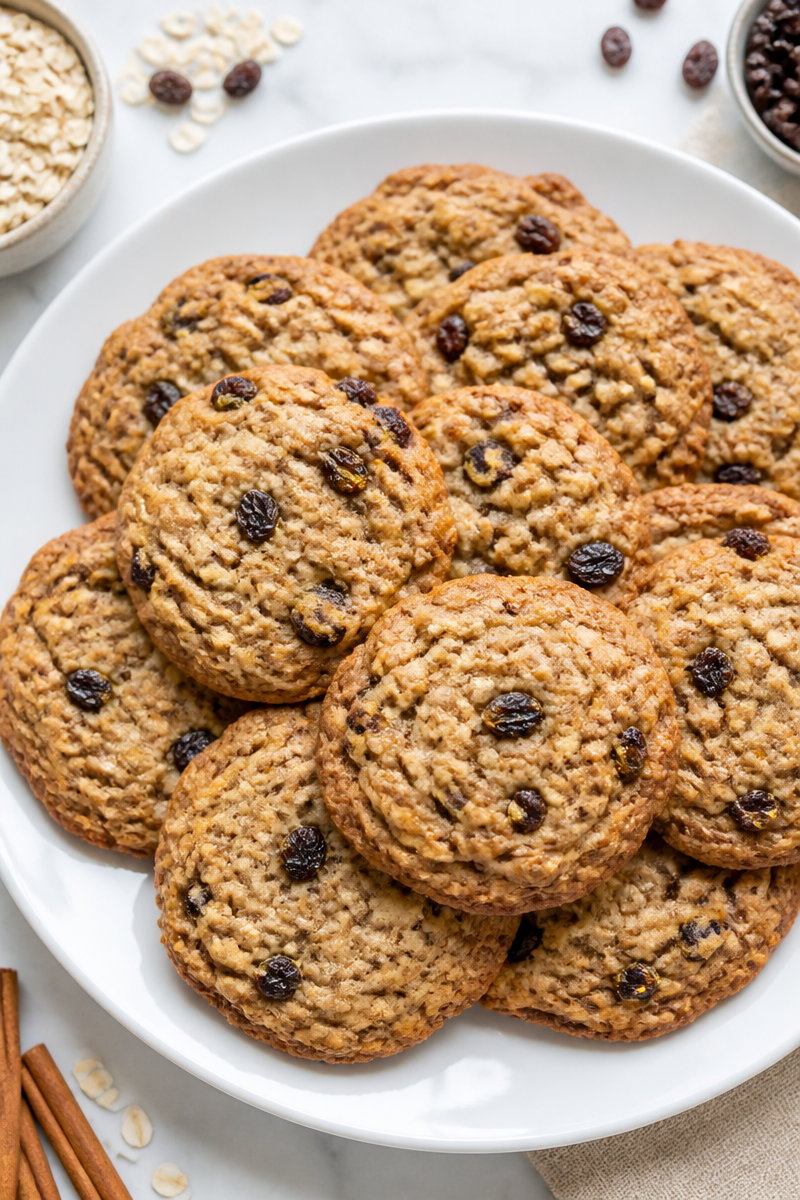 Chewy Oatmeal Raisin Cookie Recipe