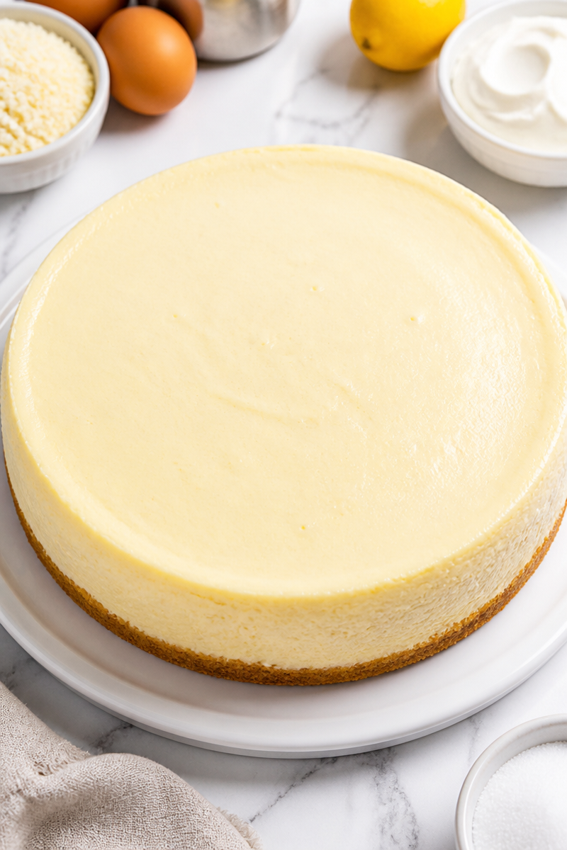 Low Carb Keto Cheesecake with Almond Flour Crust