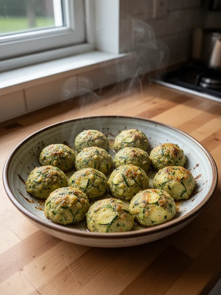 Zucchini Garlic Bites