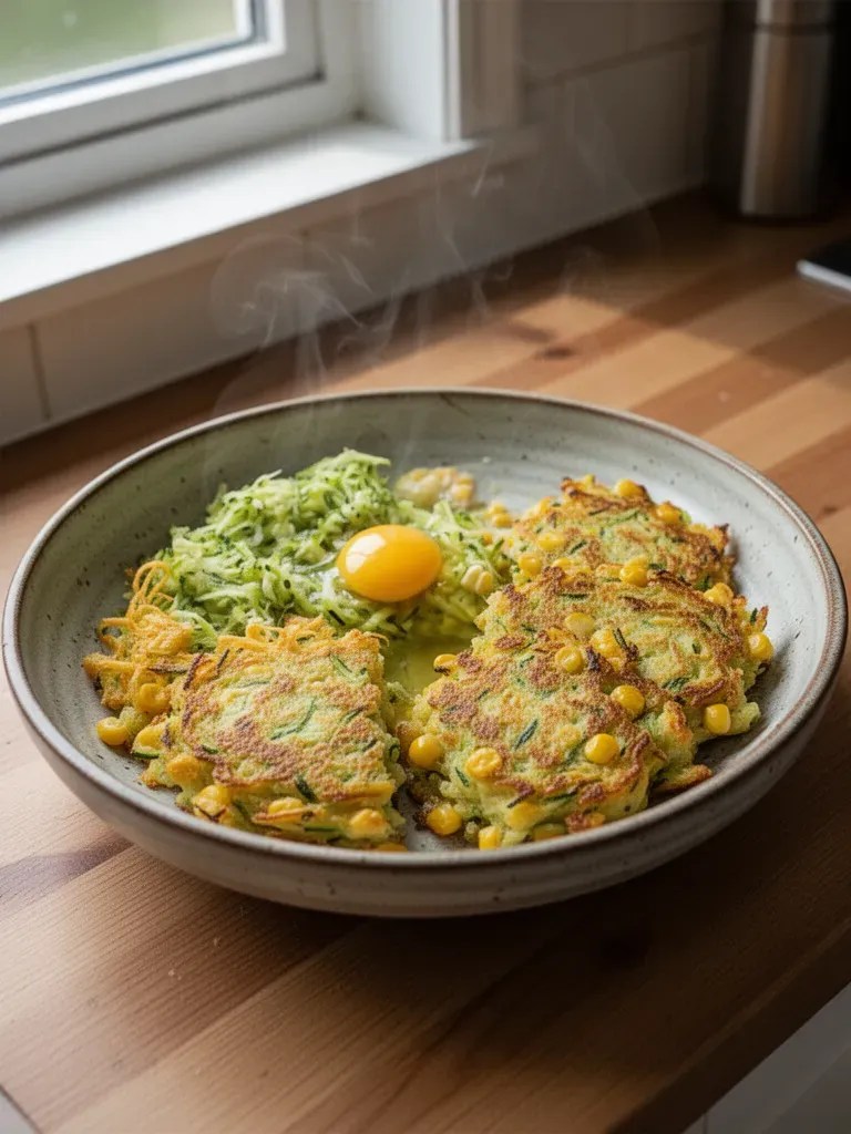 Zucchini Corn Fritters