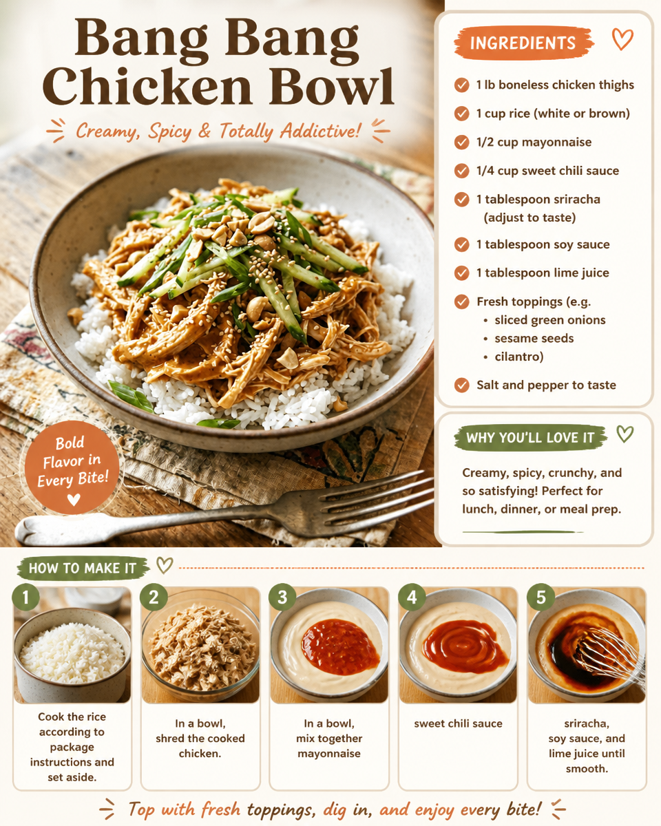Bang Bang Chicken Bowl