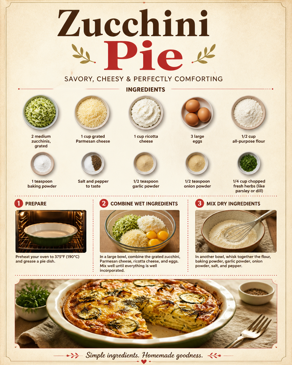 Zucchini Pie