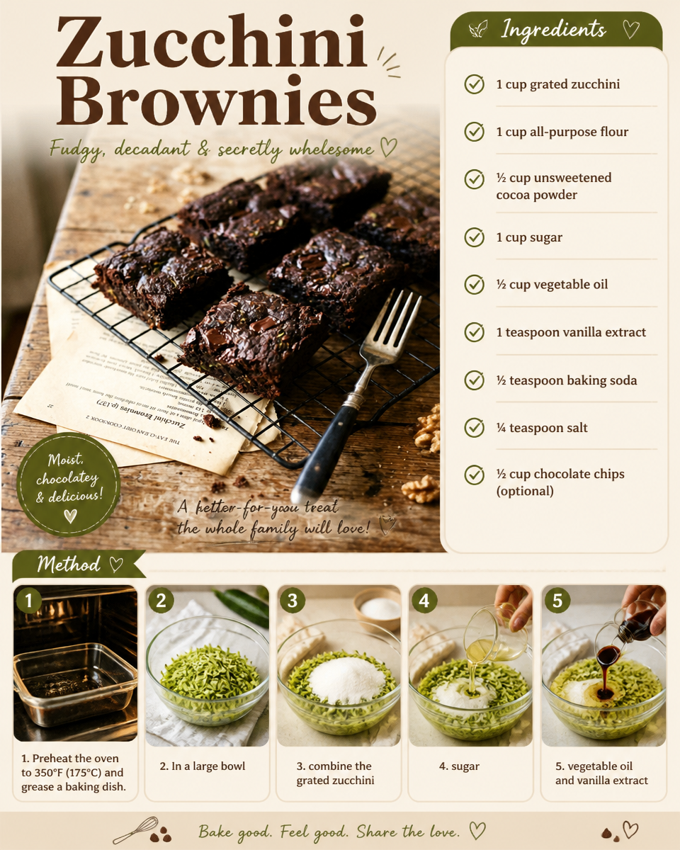 Zucchini Brownies