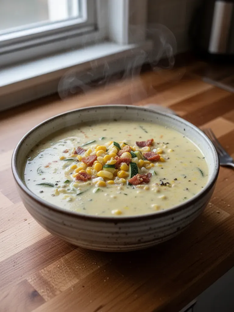 Zucchini Corn Chowder