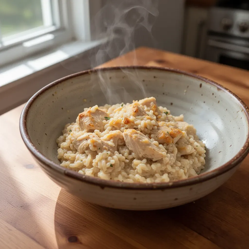 Creamy Chicken and Rice Bake