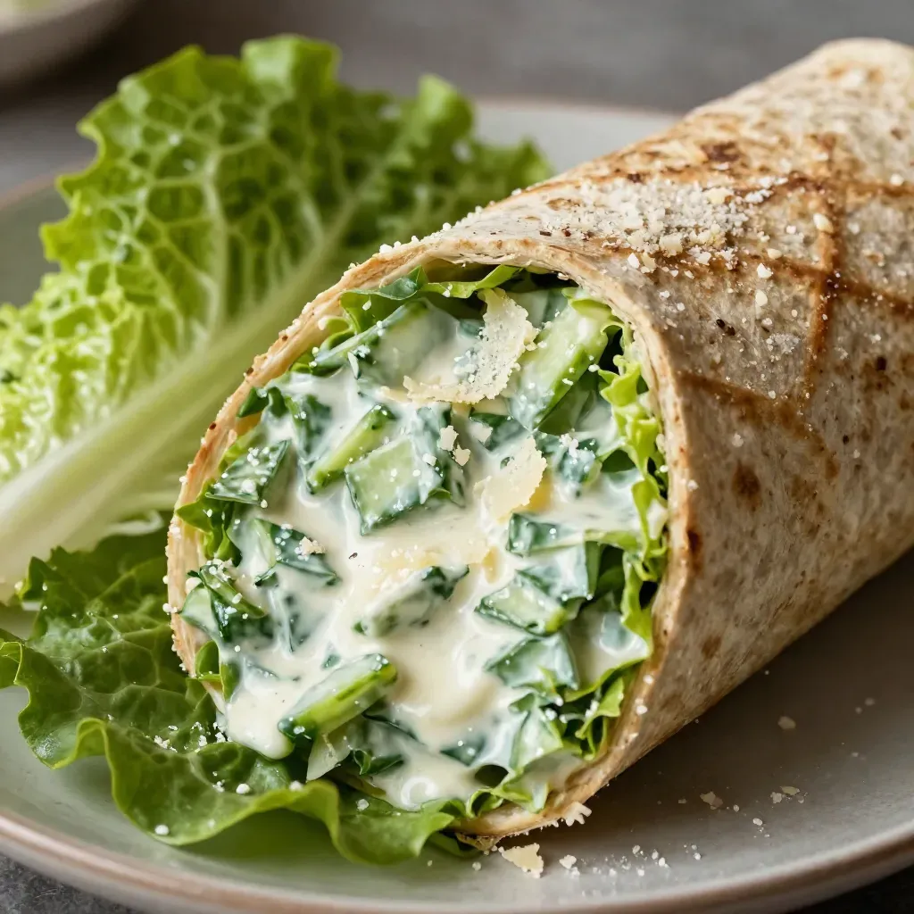 Chicken Caesar Salad Wraps Recipe