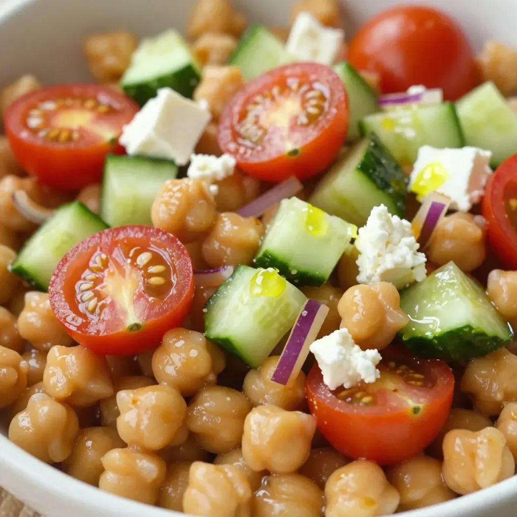 Protein-Packed Chickpea Salad Recipe