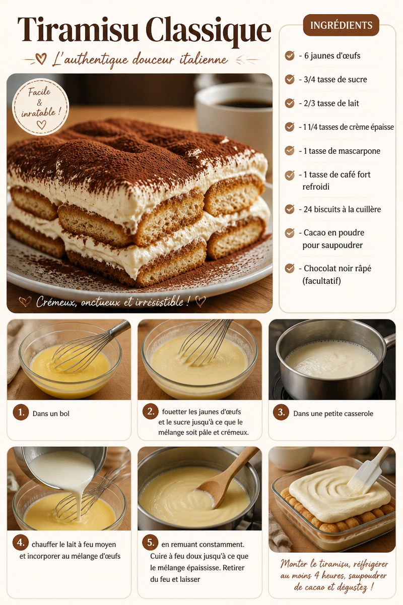 Tiramisu Classique