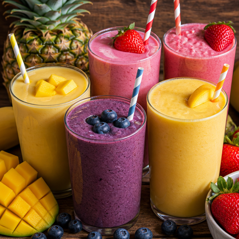 Five Easy Vegan Breakfast Smoothies