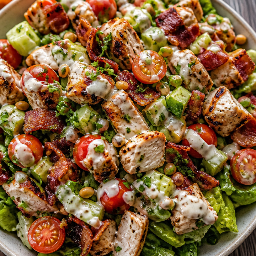 Grilled Chicken Chopped Salad