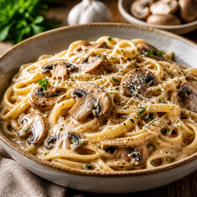 Creamy Mushroom Pasta