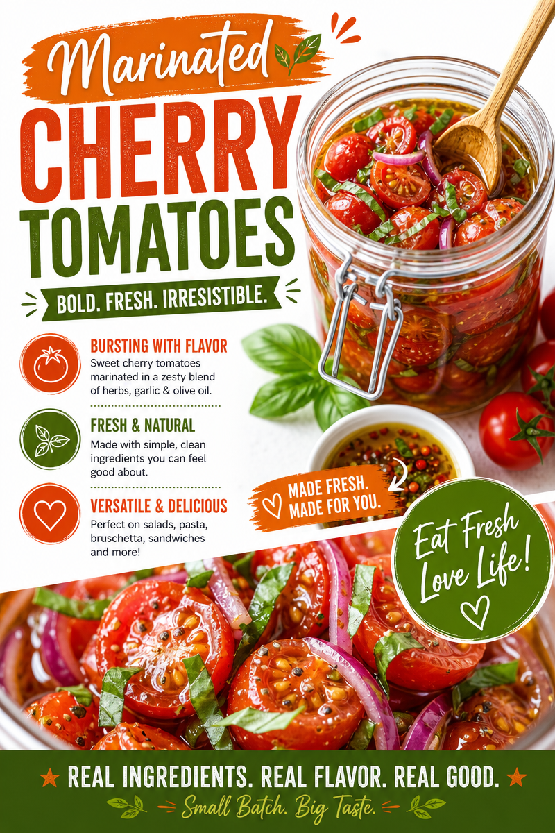Marinated Cherry Tomatoes