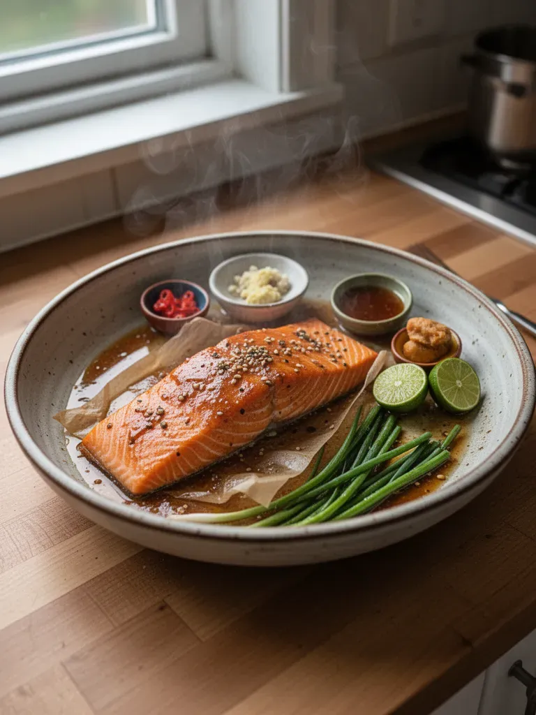 Miso-Maple Salmon
