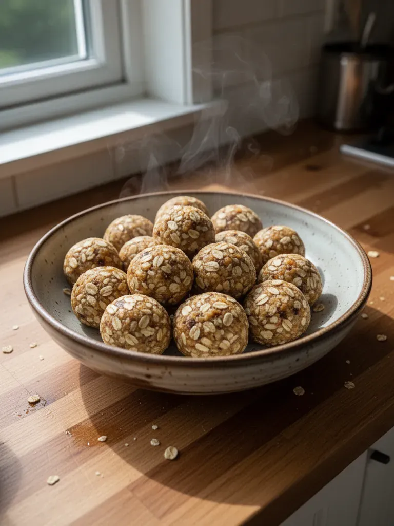 Banana Oat Energy Balls