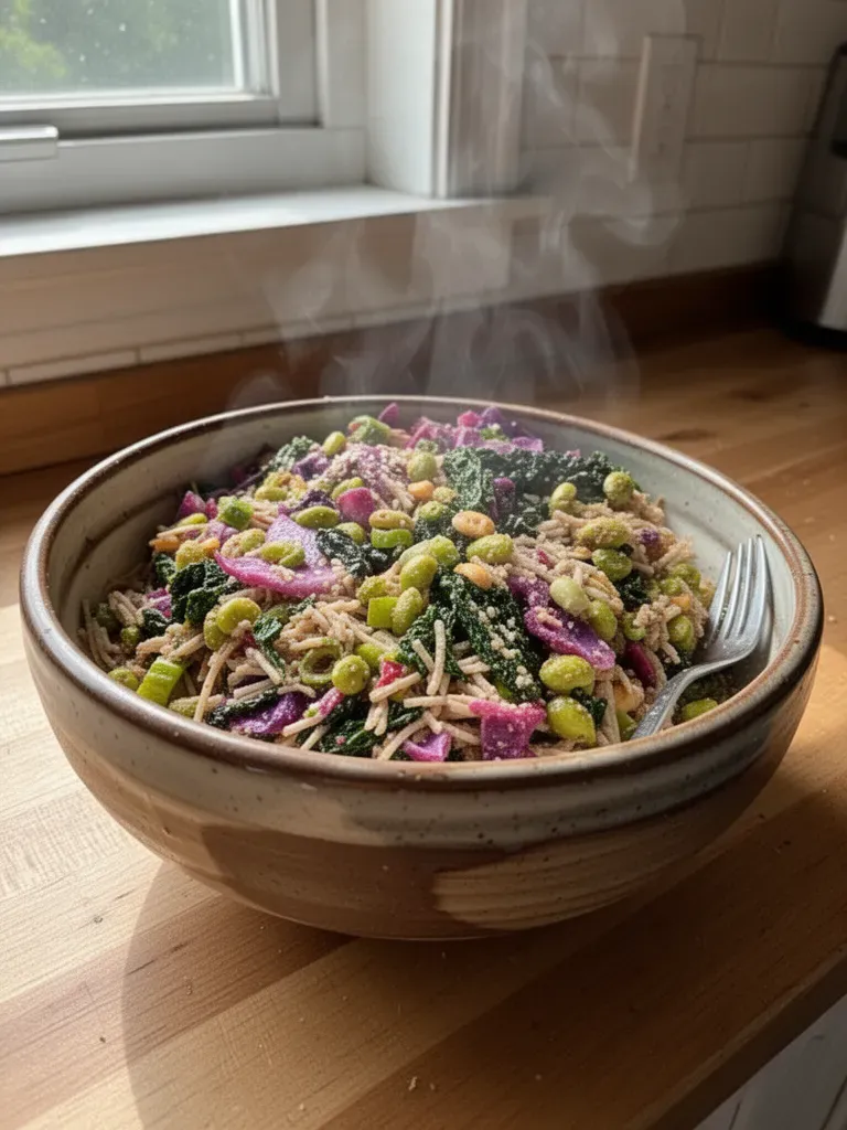 10-Minute High-Protein Longevity Miso Bowl