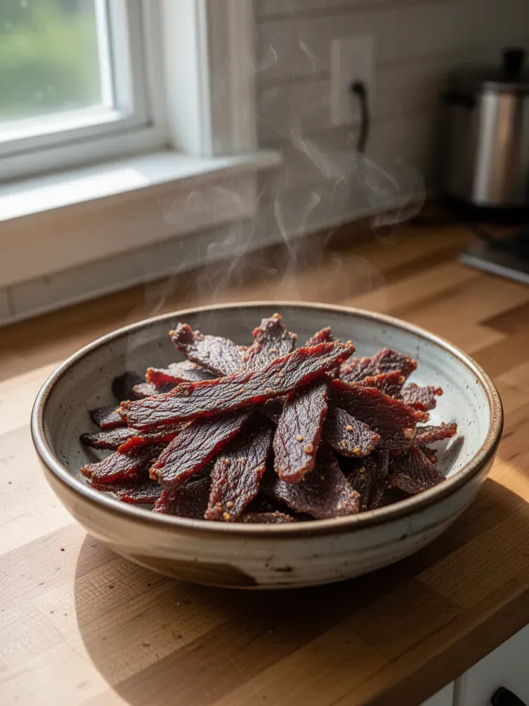 Homemade Smoked Beef Jerky
