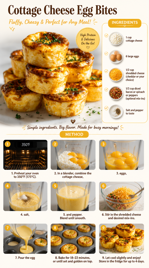 Cottage Cheese Egg Bites