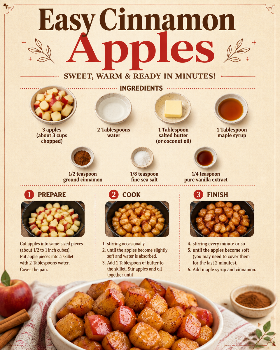 Easy Cinnamon Apples