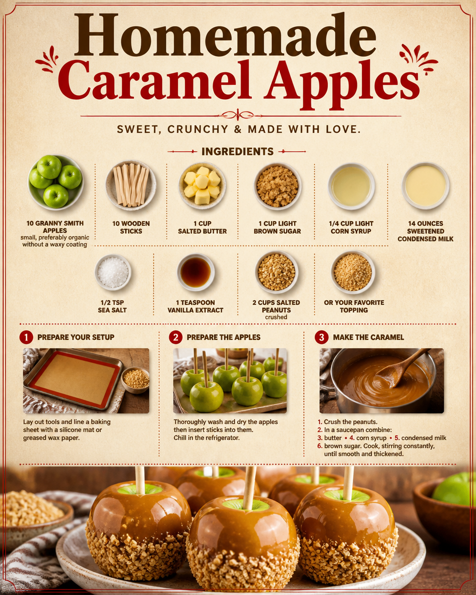 Homemade Caramel Apples