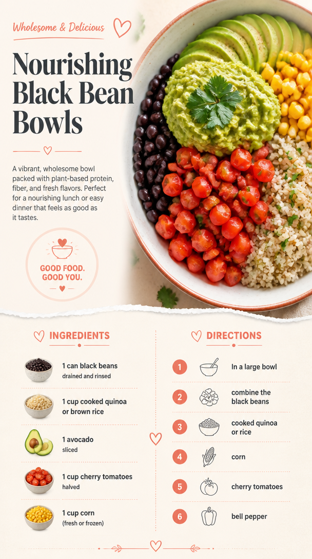 Nourishing Black Bean Bowls