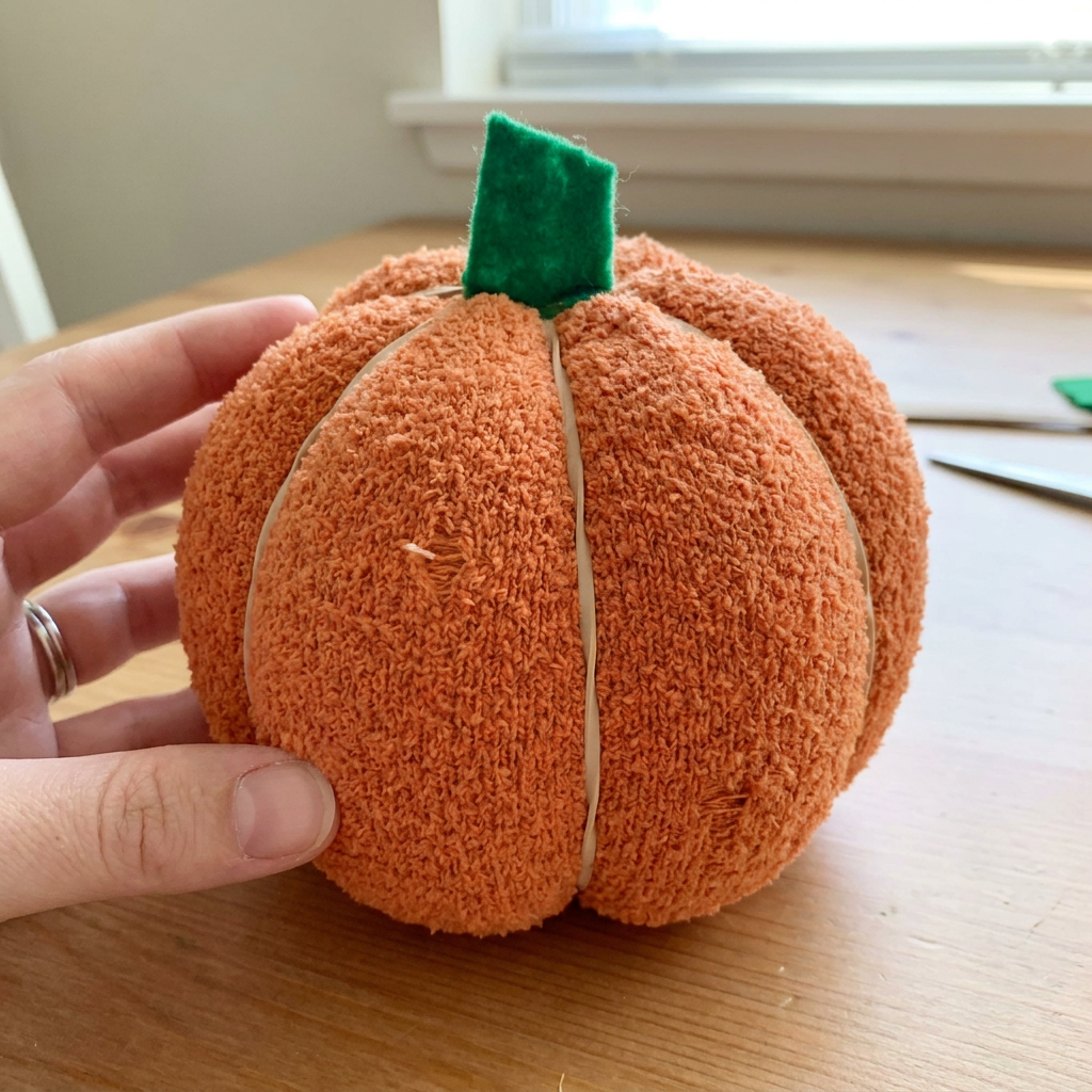 Fluffy Sock Pumpkins Without Sewing: A No-Sew DIY Guide