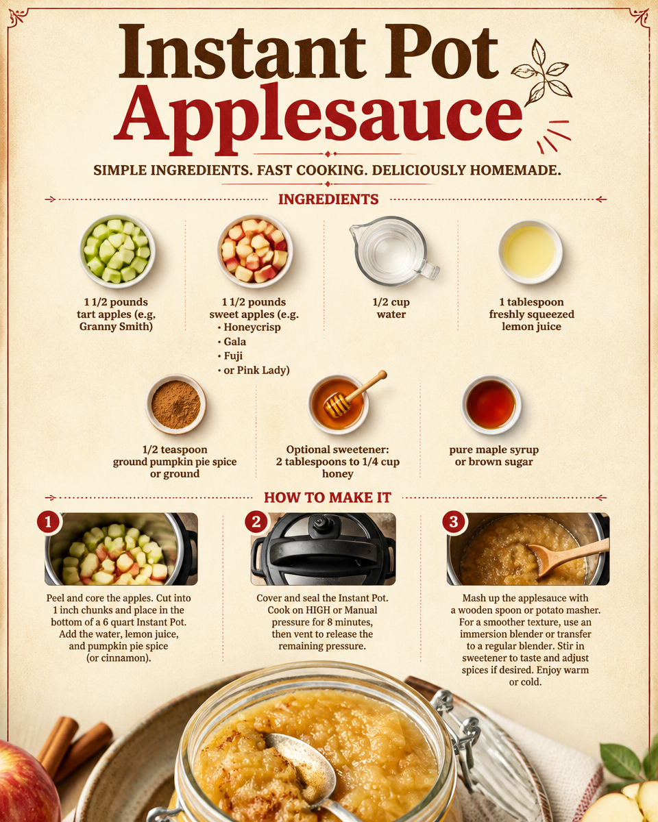 Instant Pot Applesauce