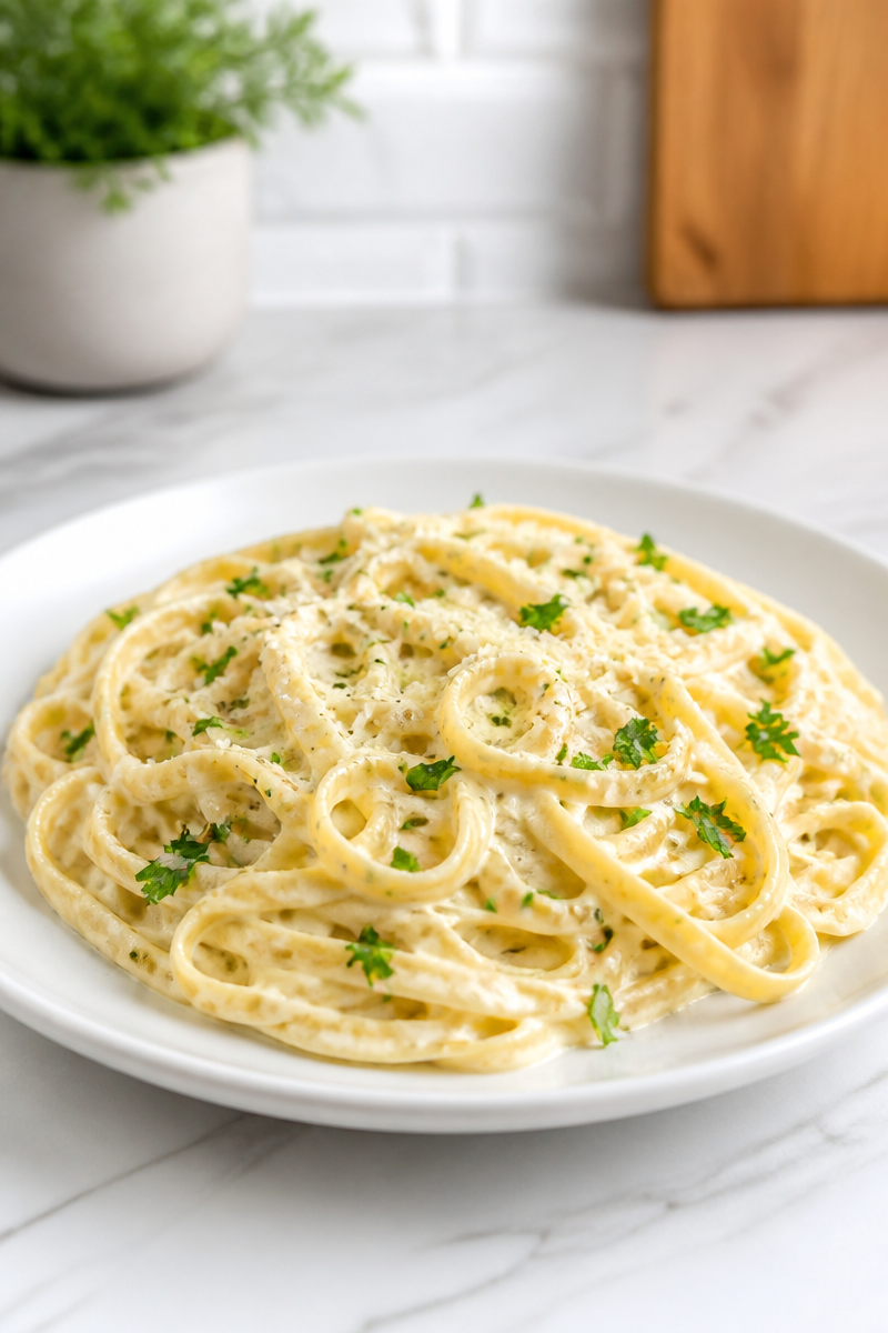 Creamy Homemade Garlic Parmesan Pasta 5 Creamy Homemade Garlic Parmesan Pasta
