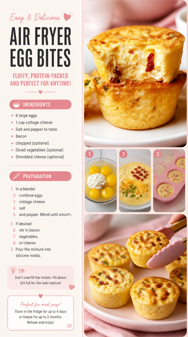 Air Fryer Egg Bites