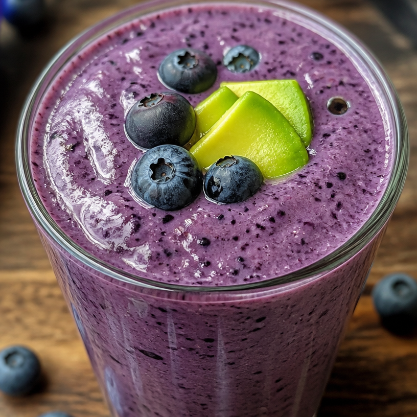 Blueberry Avocado Smoothie
