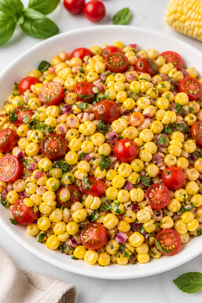 Fresh Corn and Tomato Summer Salad Fresh Corn and Tomato Summer Salad