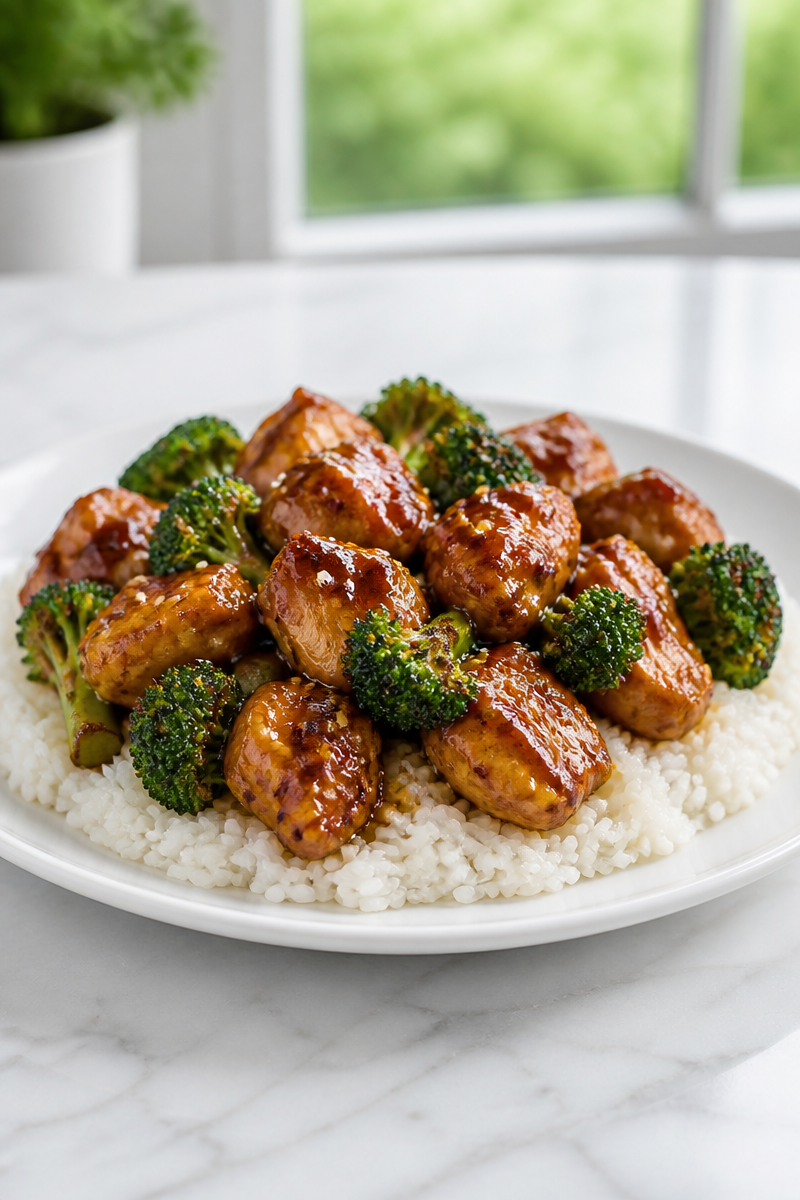 Sheet Pan Teriyaki Chicken and Broccoli 5 Sheet Pan Teriyaki Chicken and Broccoli